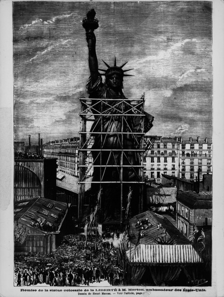 Entrega de la Estatua de la Libertad a los Estados Unidos