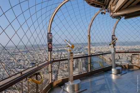 Último piso de la Torre Eiffel