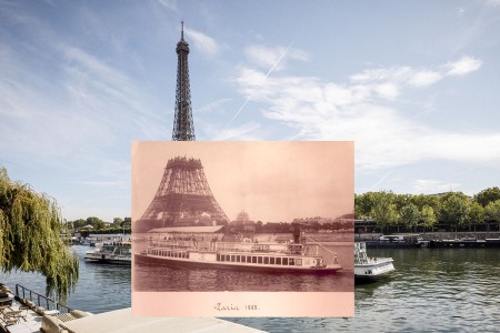 Vista de la Torre Eiffel desde el Quai Debilly